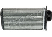 Heater radiator, interior heating