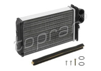Heater radiator, interior heating