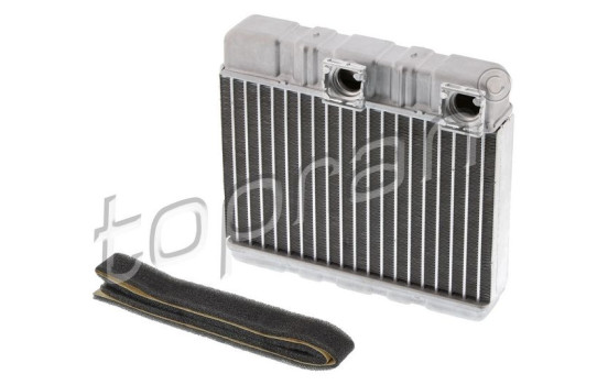 Heater radiator, interior heating