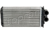 Heater radiator, interior heating