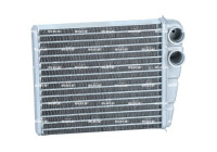 Heater radiator, interior heating