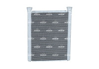 Heater radiator, interior heating