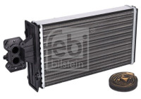 Heater radiator, interior heating