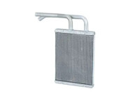 Heater radiator, interior heating