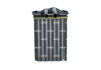 Heater radiator, interior heating