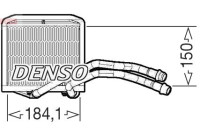 Heater radiator, interior heating