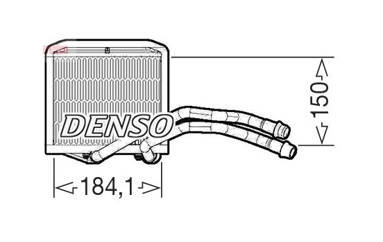 Heater radiator, interior heating