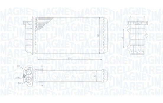 Heater radiator, interior heating, Image 2