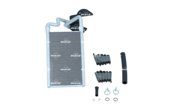 Heater radiator, interior heating