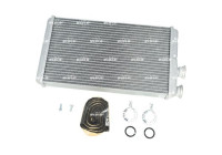 Heater radiator, interior heating