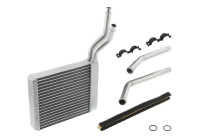 Heater radiator, interior heating