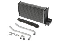Heater radiator, interior heating