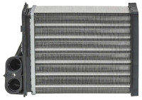 Heater radiator, interior heating