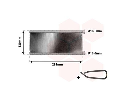 HEATER RADIATOR, Image 2