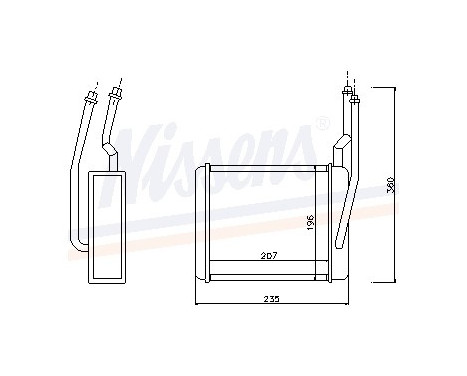 Preheater, interior heating