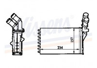 Preheater, interior heating