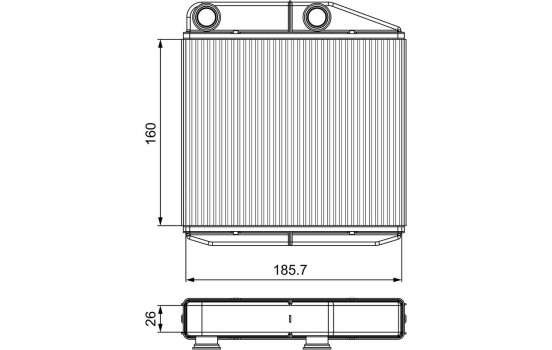 RAD CHAUF FIAT PUNTO III / OPEL CO