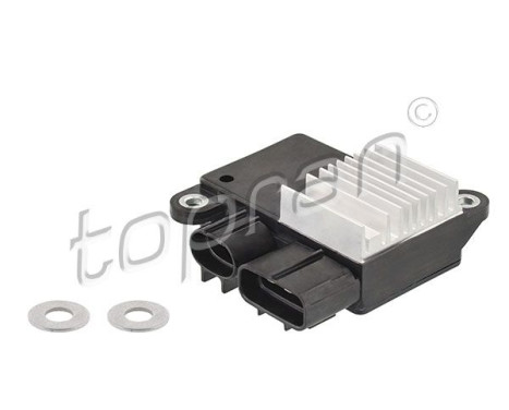 Pre-resistor, electric motor (radiator fan)