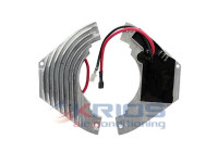 Regulator, interior fan