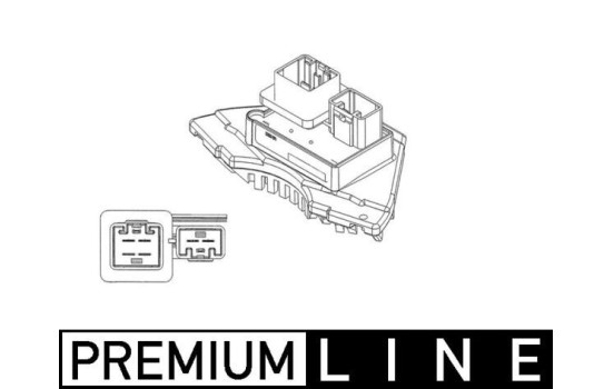 Regulator, passenger compartment fan BEHR *** PREMIUM LINE ***