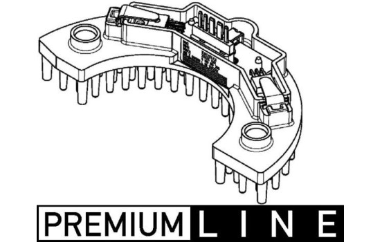Regulator, passenger compartment fan BEHR *** PREMIUM LINE ***