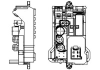 Regulator, passenger compartment fan BEHR *** PREMIUM LINE ***