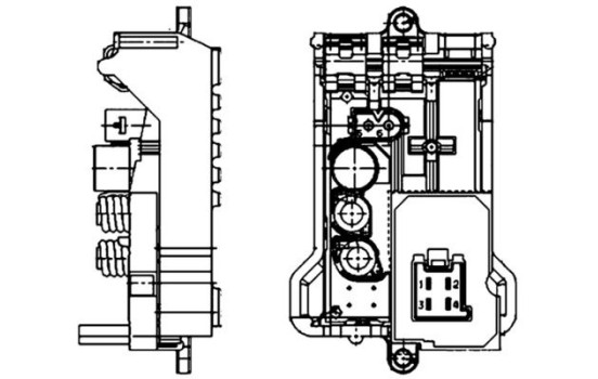 Regulator, passenger compartment fan BEHR *** PREMIUM LINE ***