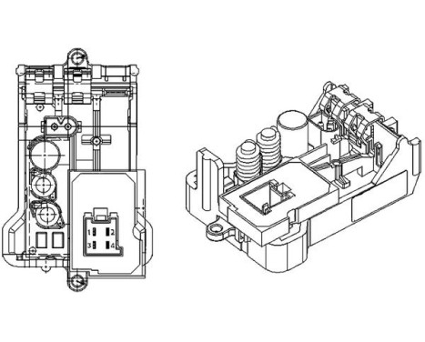 Regulator, passenger compartment fan BEHR *** PREMIUM LINE ***