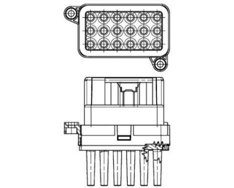 Regulator, passenger compartment fan BEHR *** PREMIUM LINE ***