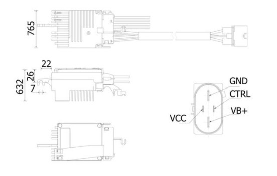 Regulator, passenger compartment fan BEHR