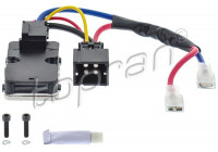 Regulator, passenger compartment fan