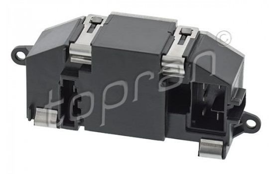 Regulator, passenger compartment fan