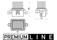 Regulator, passenger compartment fan