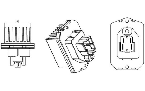 Regulator, passenger compartment fan