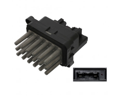 Resistor, interior blower 38645 FEBI