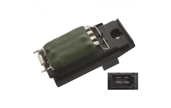 Resistor, interior blower 45415 FEBI