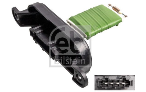 Resistor, interior blower febi Plus 176299