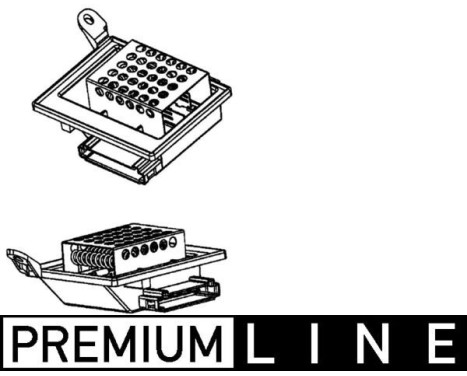 Resistor, interior blower PREMIUM LINE