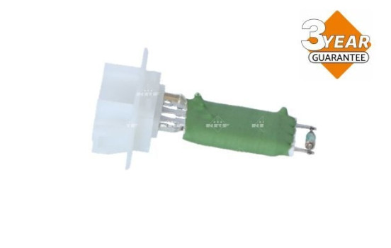 Resistor, interior blower