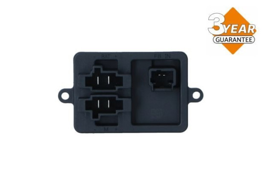 Resistor, interior blower