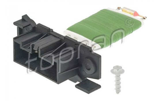 Resistor, interior blower