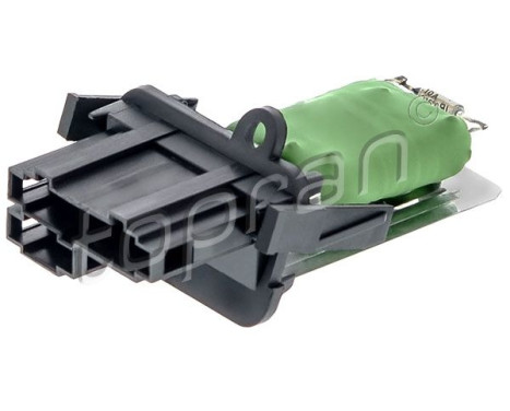 Resistor, interior blower