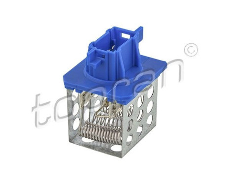 Resistor, interior blower