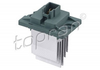 Resistor, interior blower