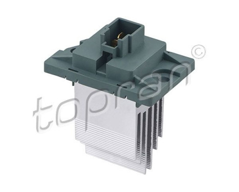 Resistor, interior blower