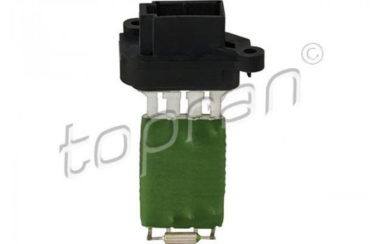 Resistor, interior blower