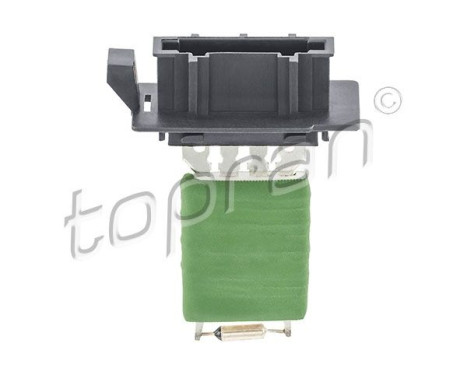 Resistor, interior blower