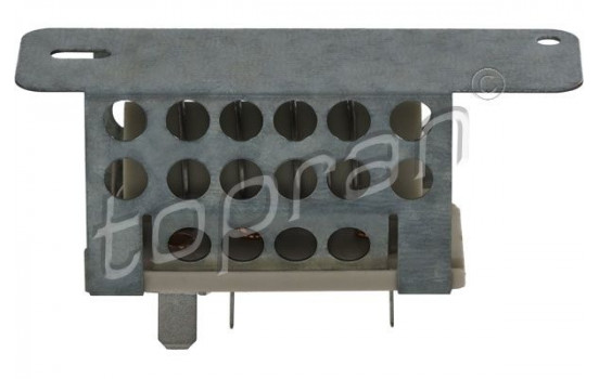 Resistor, interior blower