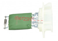 Resistor, interior blower