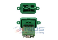 Resistor, interior blower